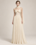 Grecian Pleated Evening Gown